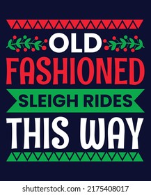 Christmas Quotes T-shirt Design Vector