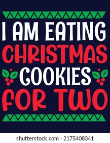 Christmas Quotes T-shirt Design Vector