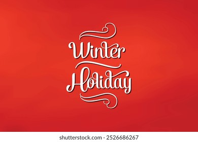 Christmas quotes typography design free vector editable background