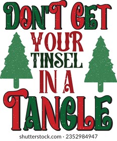 Christmas Quotes Vector Design Vol-1