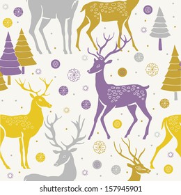 Christmas Rain deers