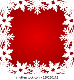Christmas red background 