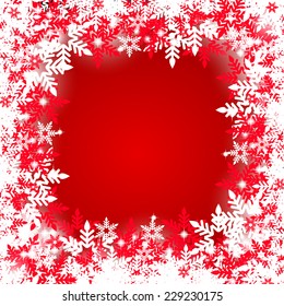 Christmas red background 