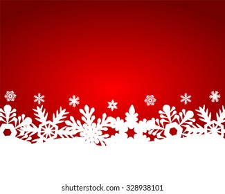 Christmas red background 