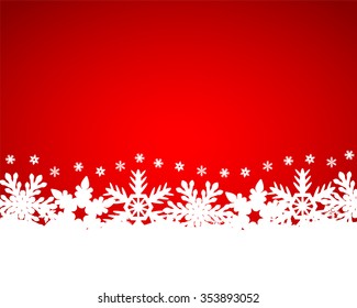Christmas red background 