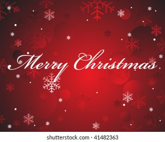 Christmas red background