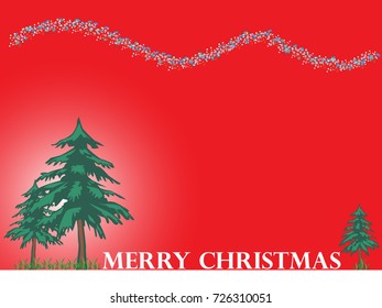 Christmas red background vector design, celebration new year and christmas platform for electronic card, red web site.