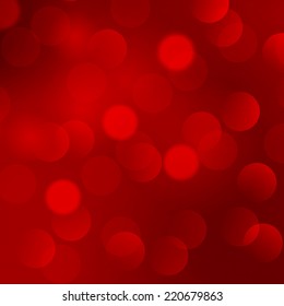 Christmas red bokeh background