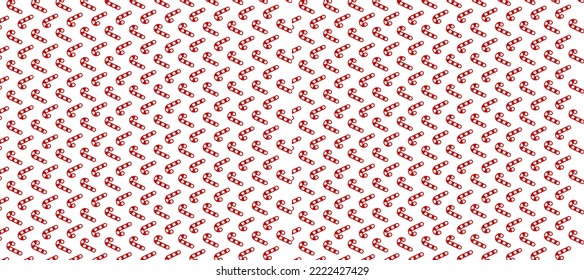 Christmas red candy pattern Design 224 wallpaper background vector