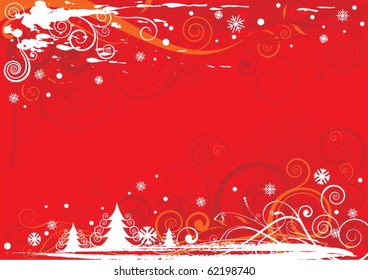 Christmas red design