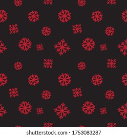 Christmas Red Holiday seamless pattern background for website graphics, fashion textiles