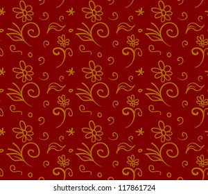 Fondo de envoltura de papel rojo de Navidad. Resumen de textura de patrón sin fisuras