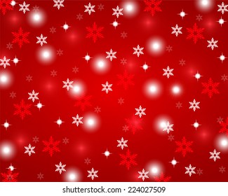 Christmas red shiny abstract background 