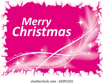 Fondo de la ola roja navideña y texto navideño