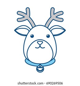 Christmas reindeer cartoon
