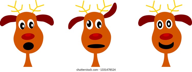 Christmas Reindeer Vector
