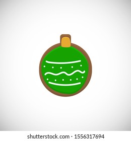 Christmas related icon on background for graphic and web design. Simple illustration. Internet concept symbol for website button or mobile app.