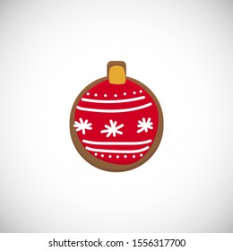 Christmas related icon on background for graphic and web design. Simple illustration. Internet concept symbol for website button or mobile app.