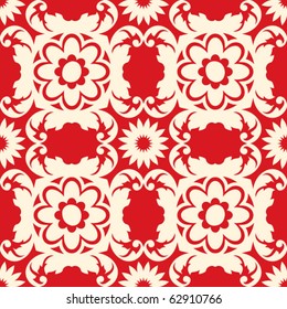 christmas repeating vector backdrop