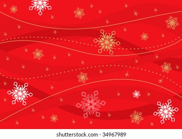 Christmas retro background