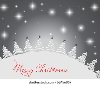 Christmas retro background
