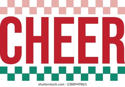 christmas retro design and digital download