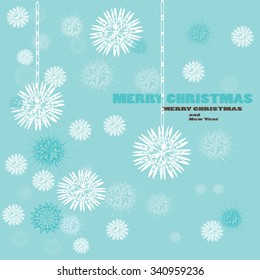 Christmas retro reindeer seamless pattern background - Illustration