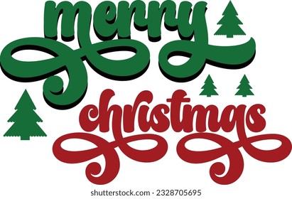 christmas retro svg bundle and eps file