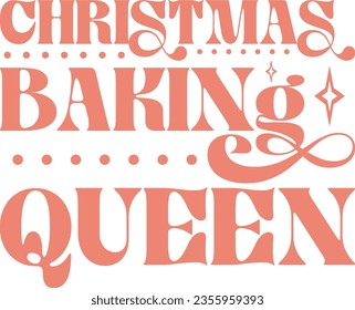 christmas retro svg design and eps file