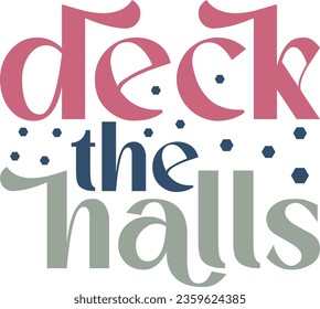 christmas retro svg design and eps file