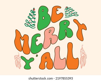 Christmas retro t-shirt design vector file