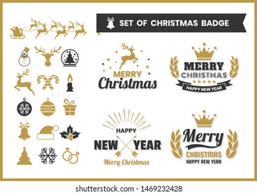 christmas Retro Vector for banner, poster, flyer