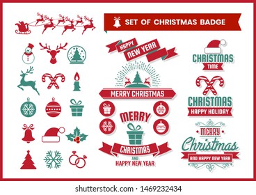 christmas Retro Vector for banner, poster, flyer