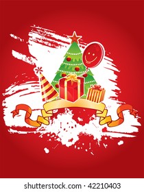 Christmas ribbon