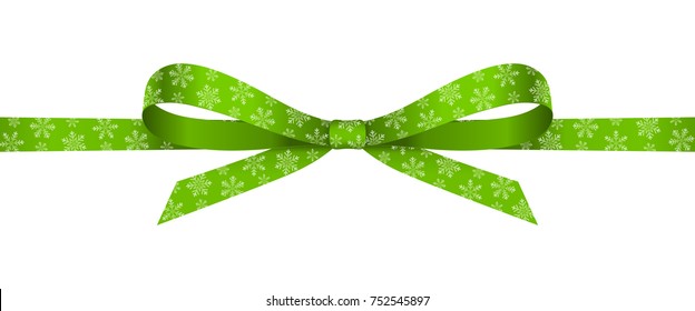 Christmas ribbon bow