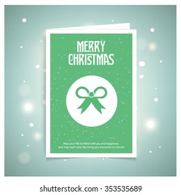Christmas Ribbon gift bow