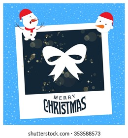Christmas Ribbon gift bow