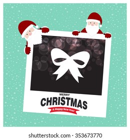 Christmas Ribbon gift bow