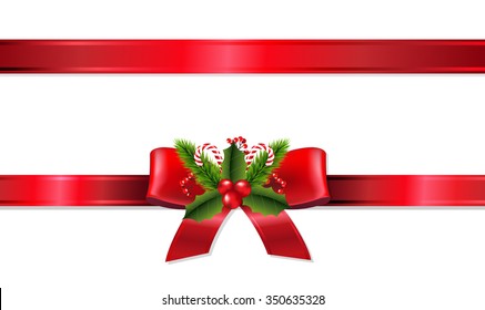 Christmas Ribbon Stock Illustration 352472057 | Shutterstock