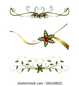Christmas ribbons