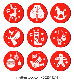 Christmas round set