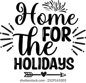 Christmas Round Sign Typography Vector Design