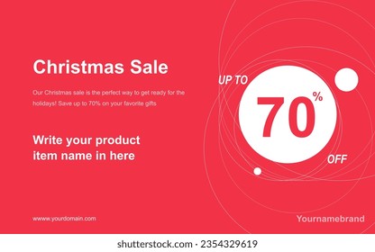 christmas sale up to 70 percent off
