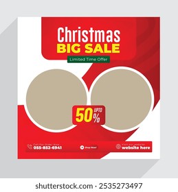 a Christmas sale advertises a sale of Christmas sale.
