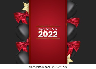 The Christmas sale. Advertising poster for the store. Discounts up to 50 percent. Red banner for website or flyer.