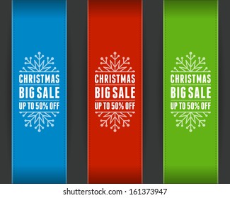 Christmas sale background. Vector illustration Eps 10. 