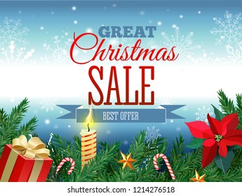 Christmas Sale banner