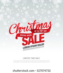 Christmas sale banner