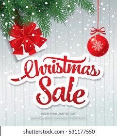 Christmas sale banner