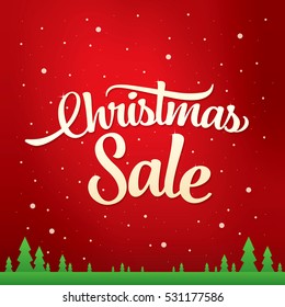 Christmas sale banner
